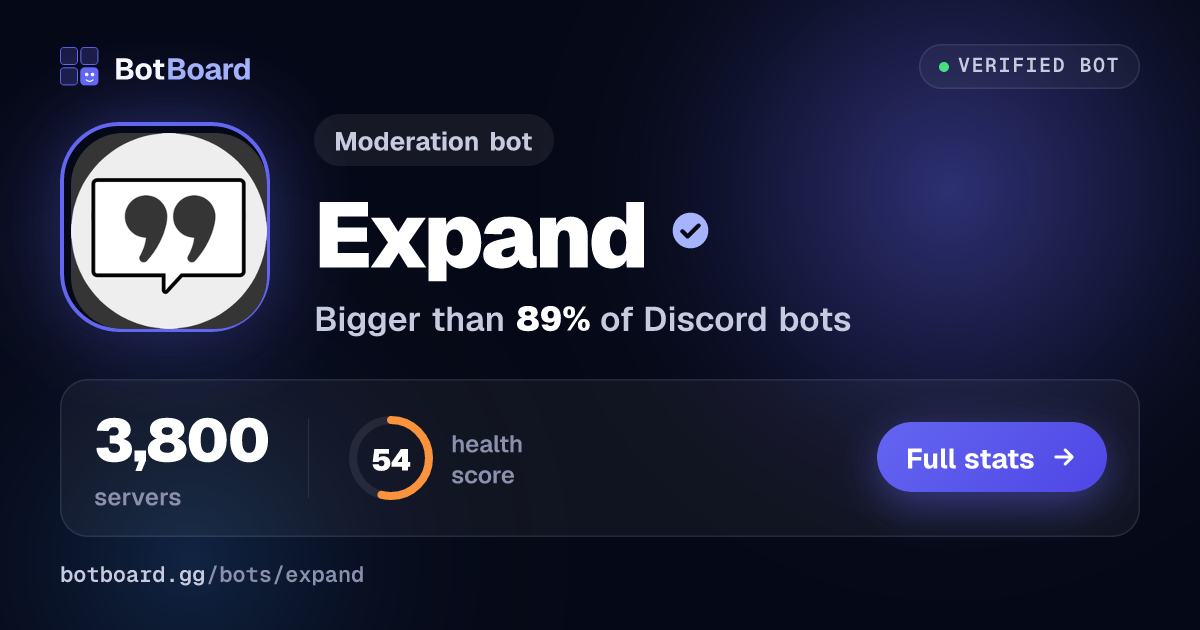 Share card for Expand