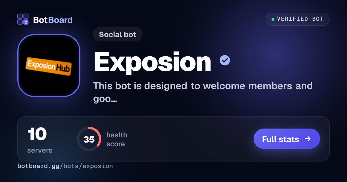 Share card for Exposion