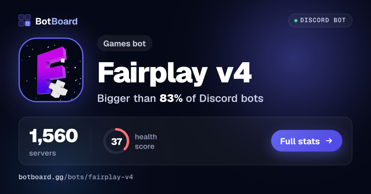 Share card for Fairplay v4