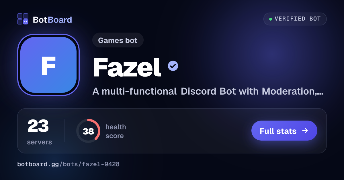Share card for Fazel