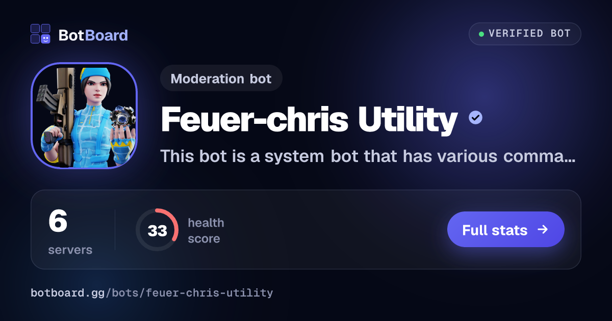Share card for Feuer-chris  Utility