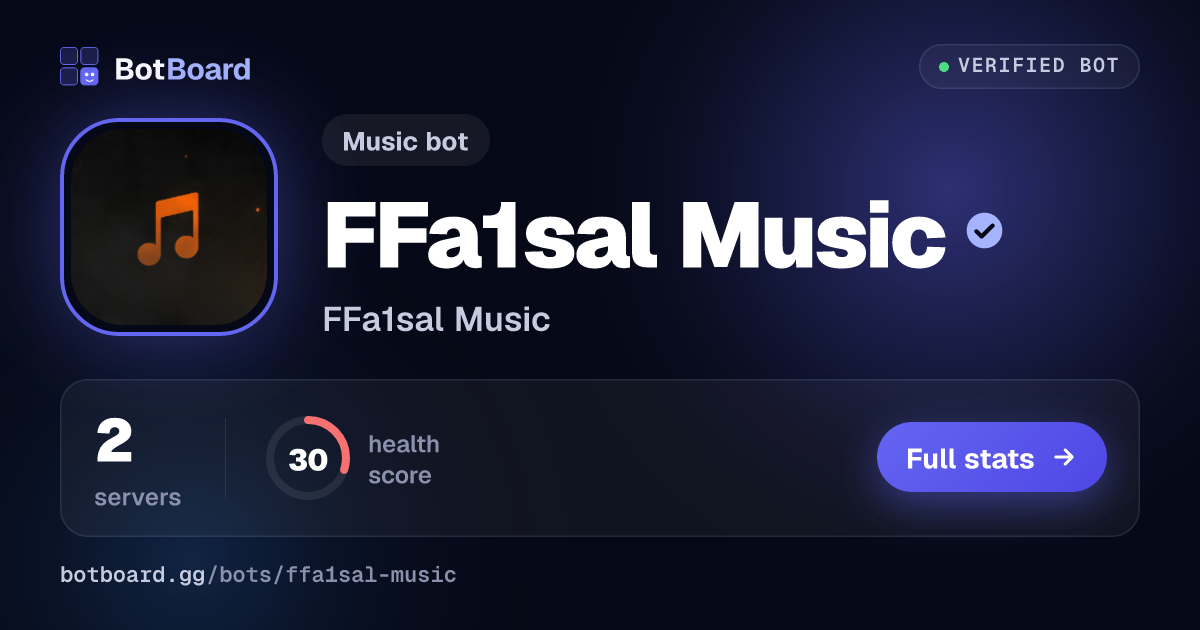 Share card for FFa1sal Music