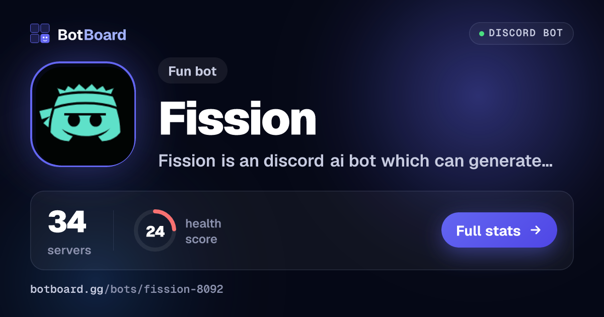 Share card for Fission