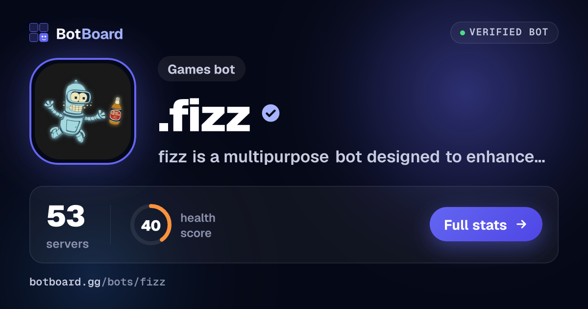 Share card for .fizz
