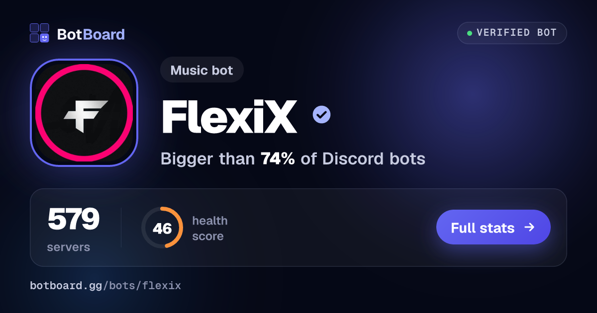 Share card for FlexiX