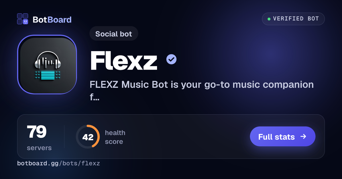 Share card for Flexz
