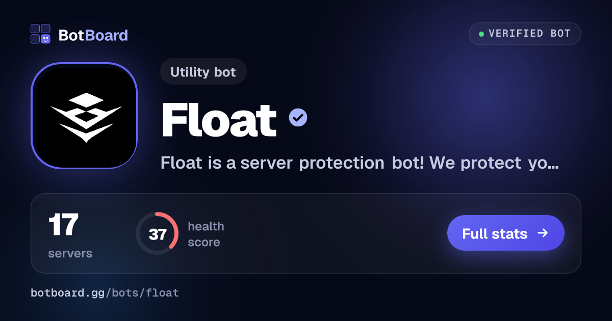 Share card for Float