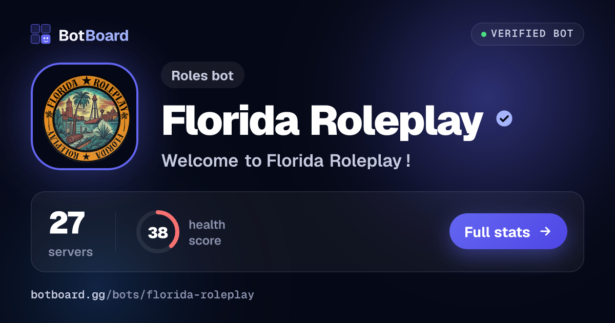 Share card for Florida Roleplay