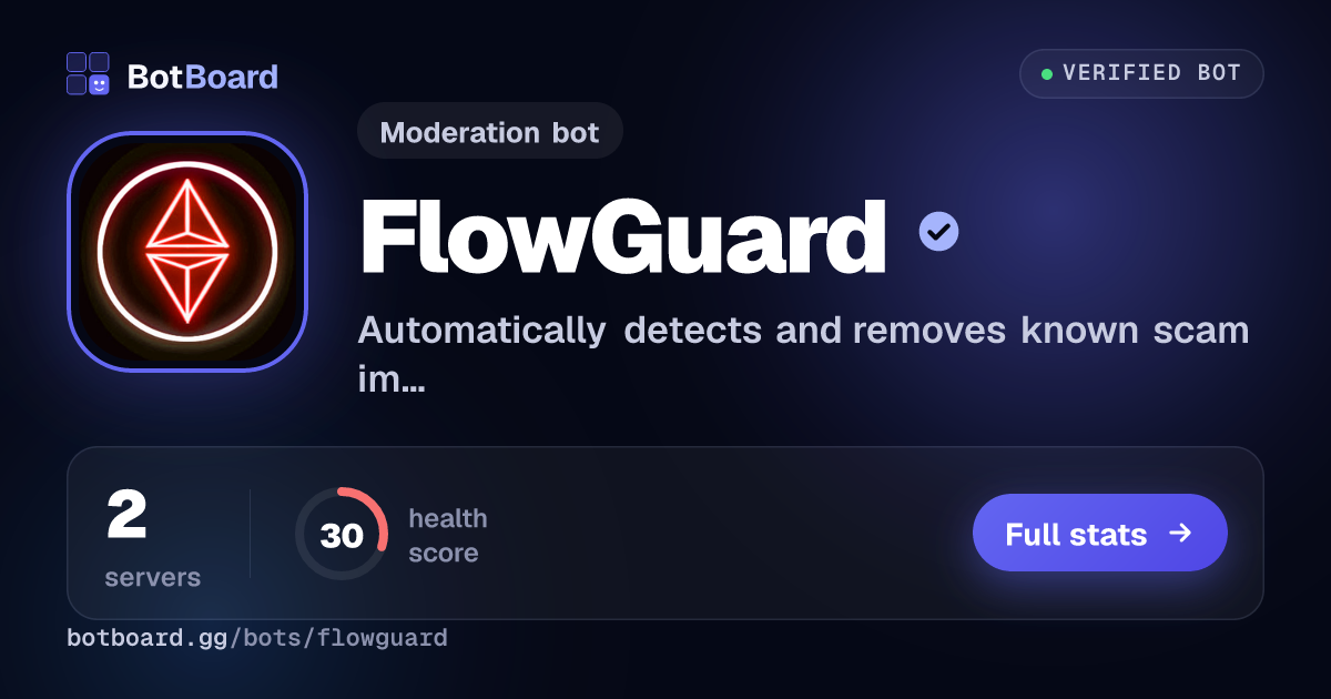 Share card for FlowGuard