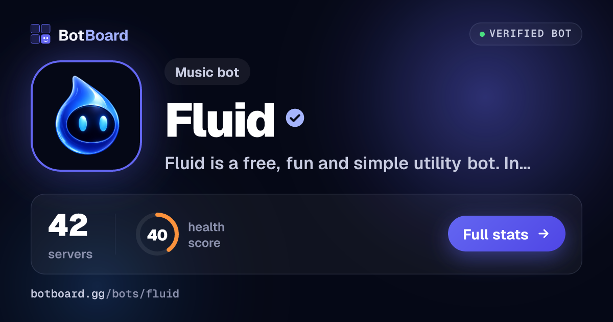 Share card for Fluid