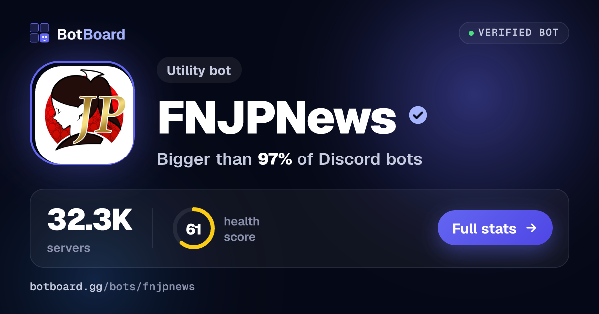 Share card for FNJPNews