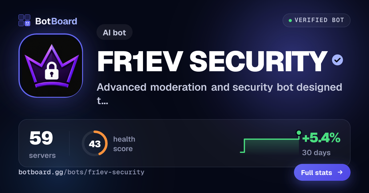 Share card for FR1EV SECURITY