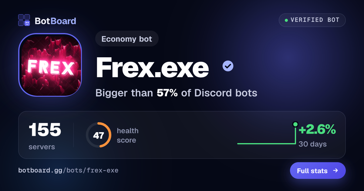 Share card for Frex.exe