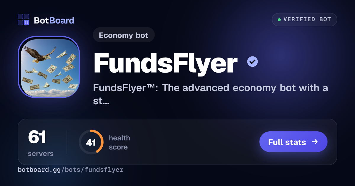 Share card for FundsFlyer™