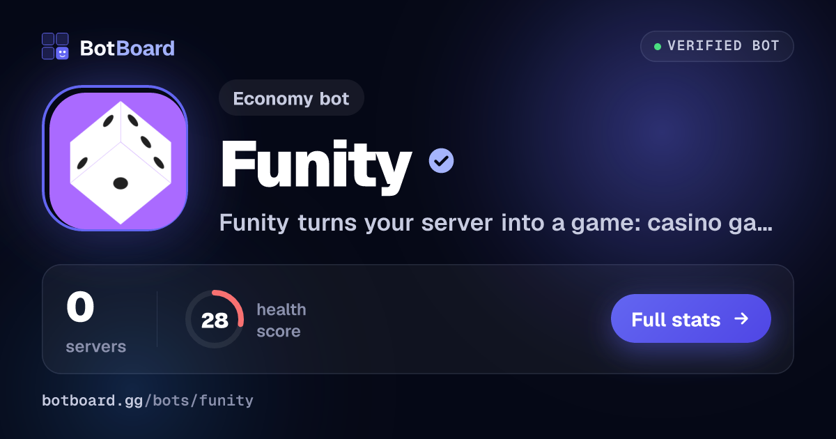 Share card for Funity