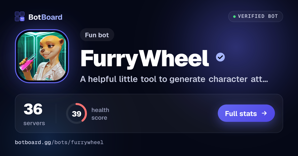 Share card for FurryWheel