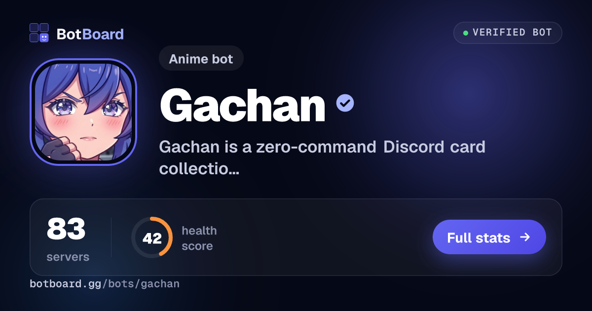 Share card for Gachan