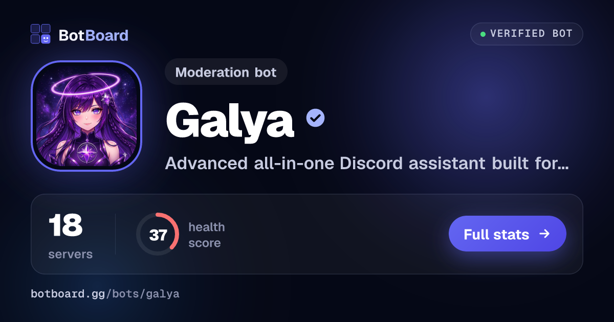 Share card for Galya