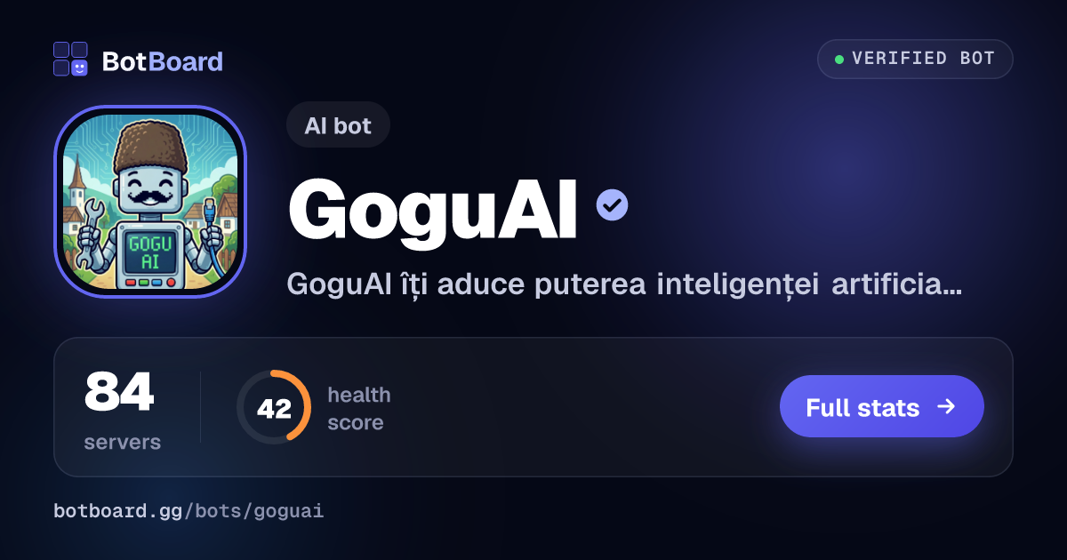 Share card for GoguAI