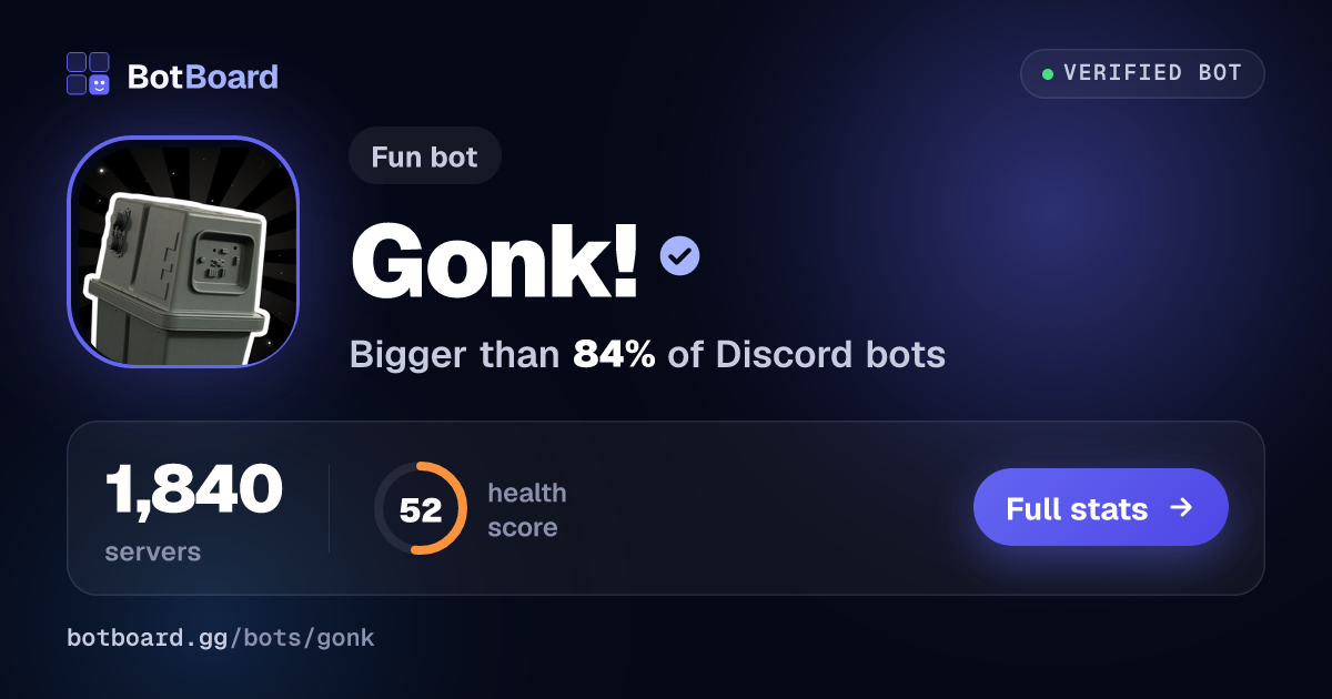 Share card for Gonk!