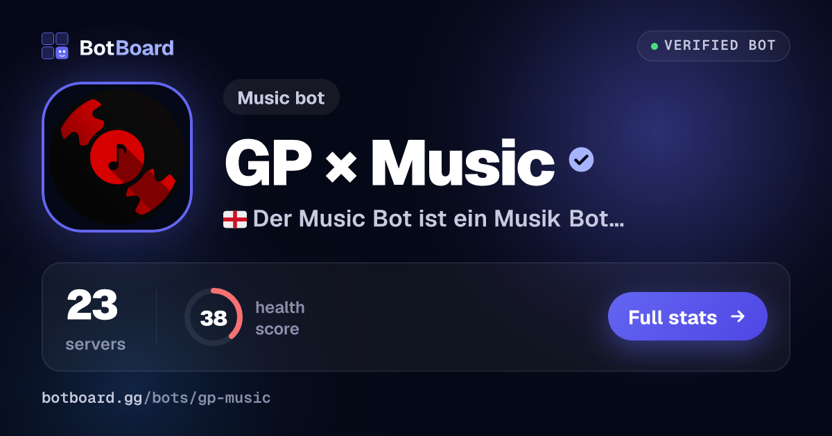 Share card for GP × Music