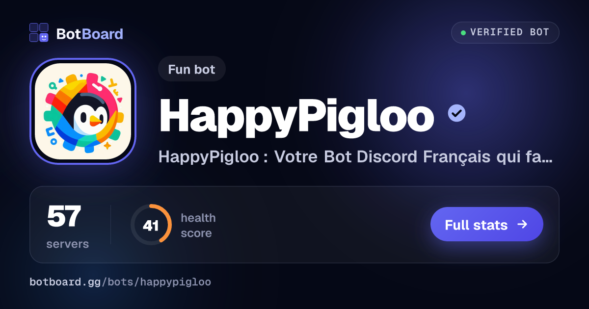 Share card for HappyPigloo