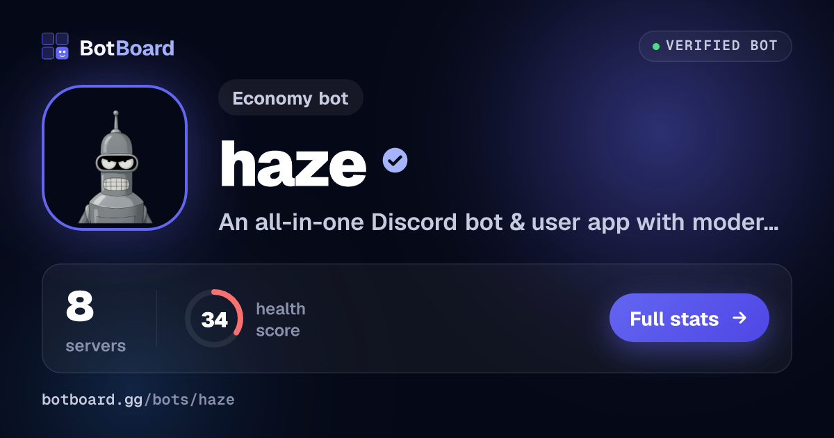 Share card for haze