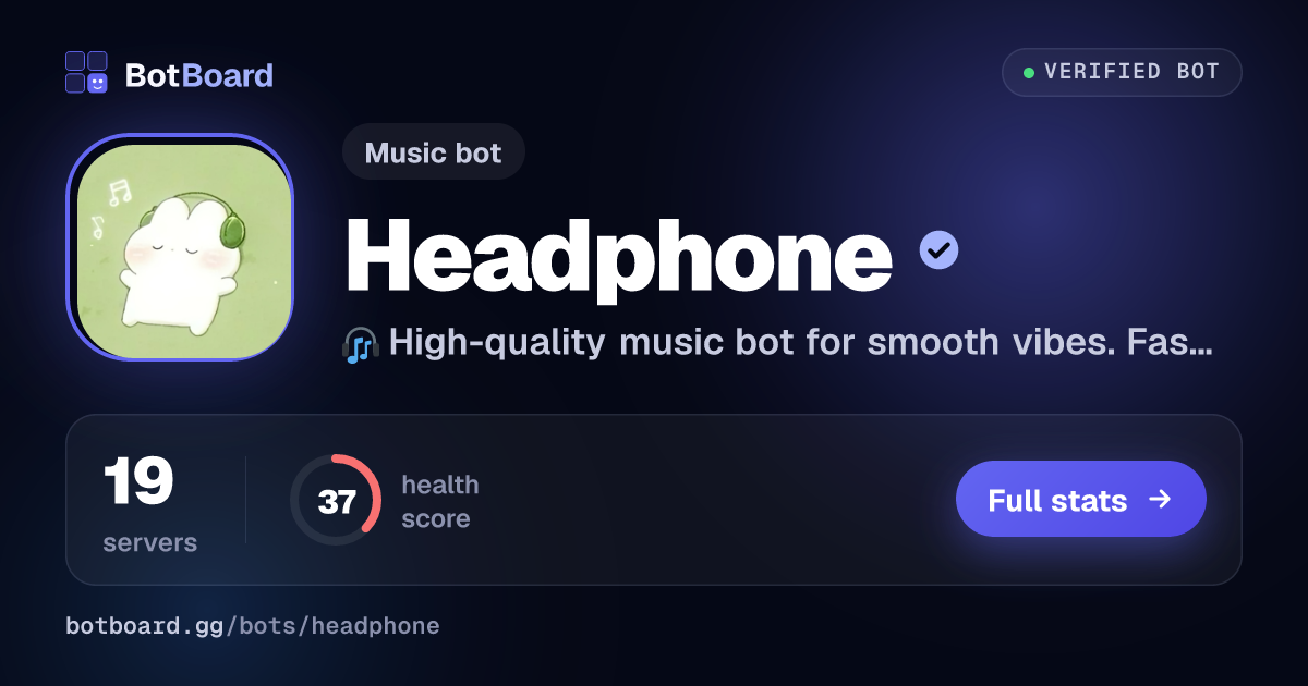 Share card for Headphone