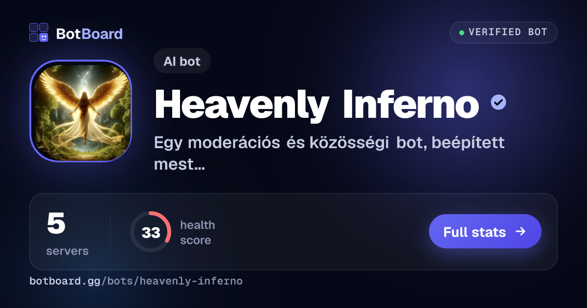 Share card for Heavenly Inferno