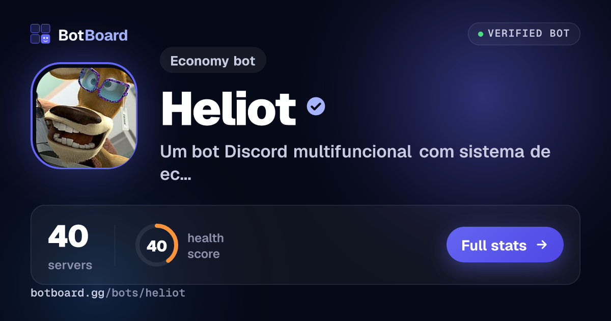 Share card for Heliot