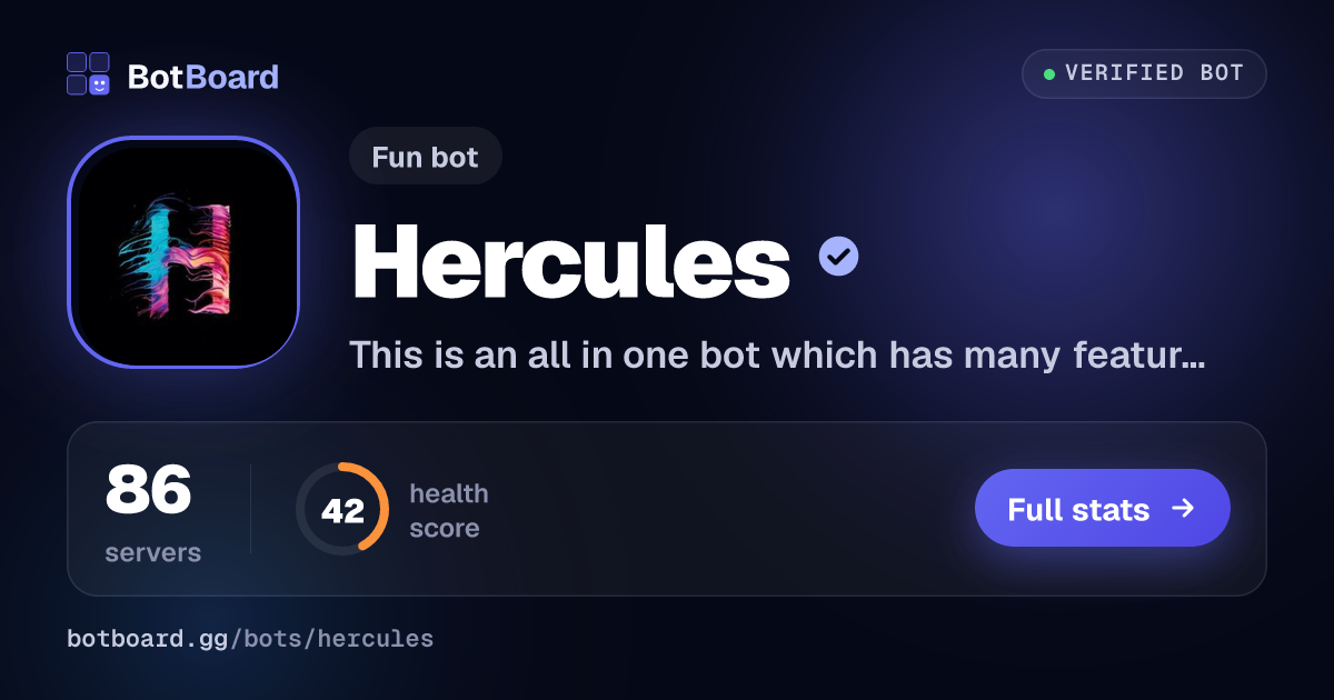 Share card for Hercules