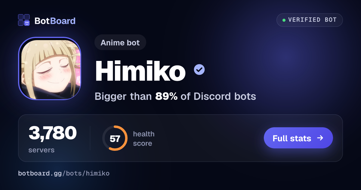 Share card for Himiko