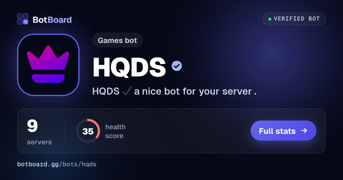 Share card for HQDS