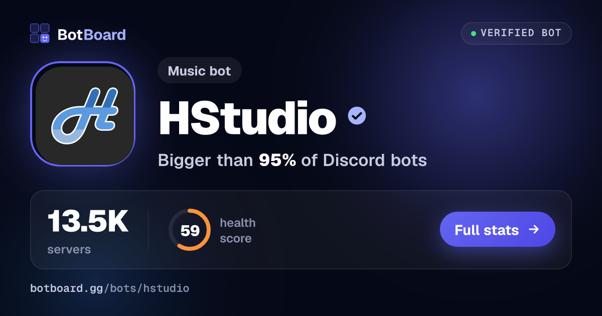 Share card for HStudio