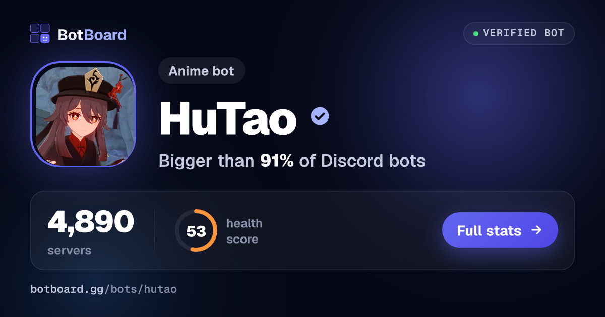 Share card for HuTao