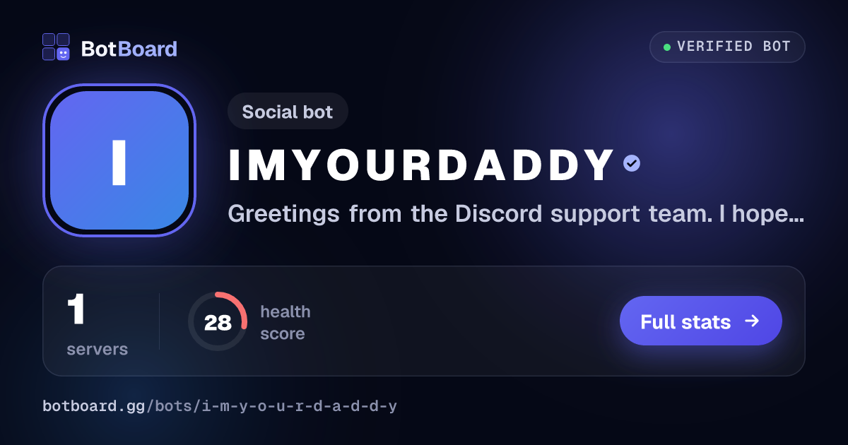Share card for ! 亗 卍 I'M Y o u r D a d d y 卍 亗