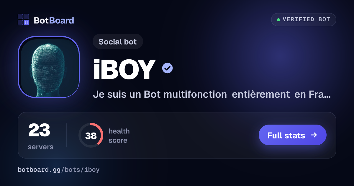 Share card for iBOY