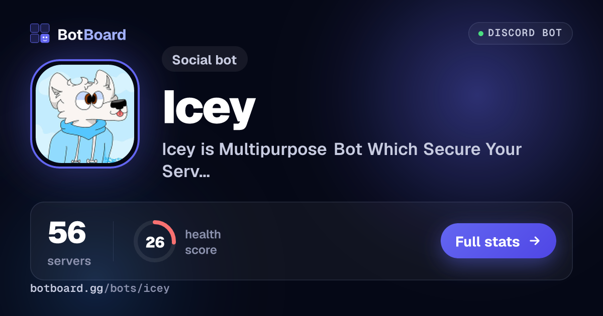 Share card for Icey