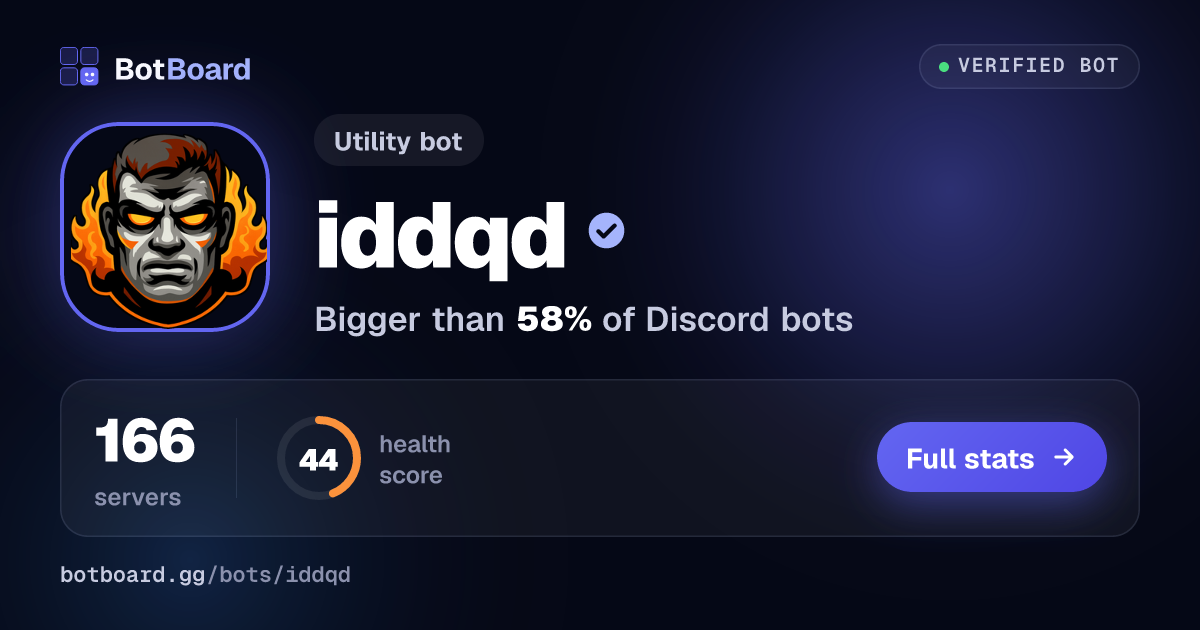 Share card for iddqd
