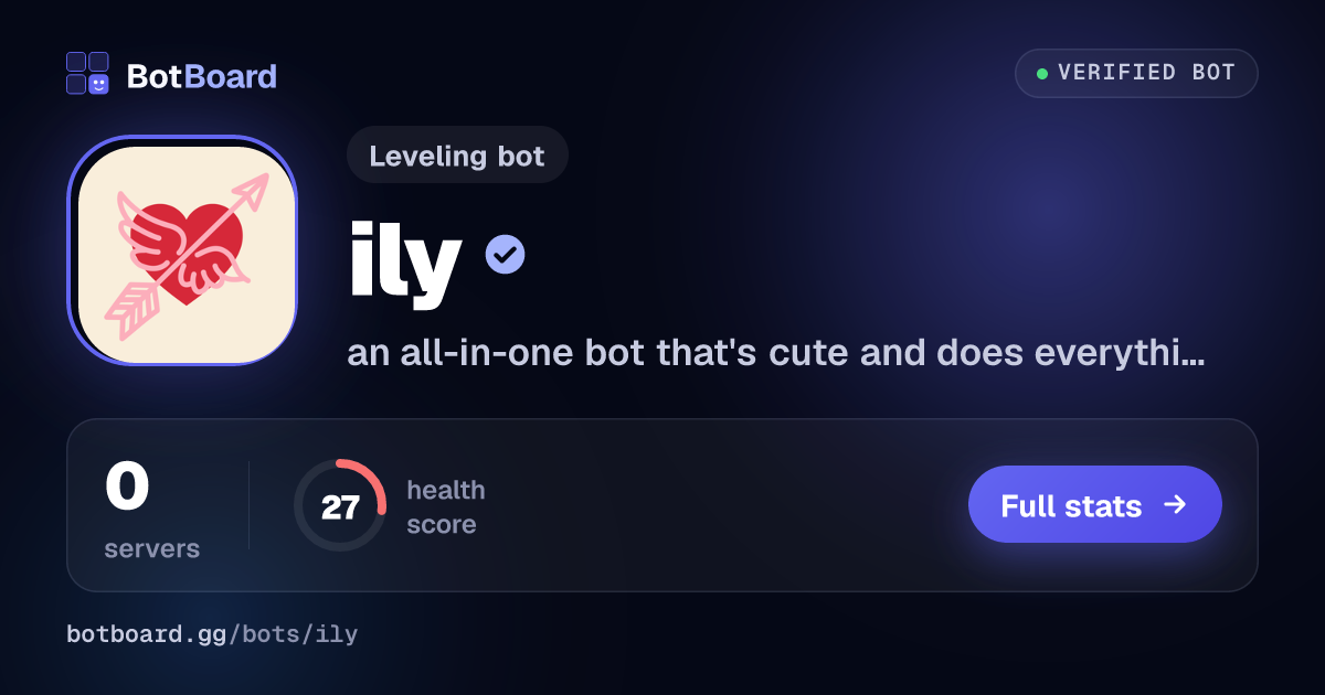 Share card for ily