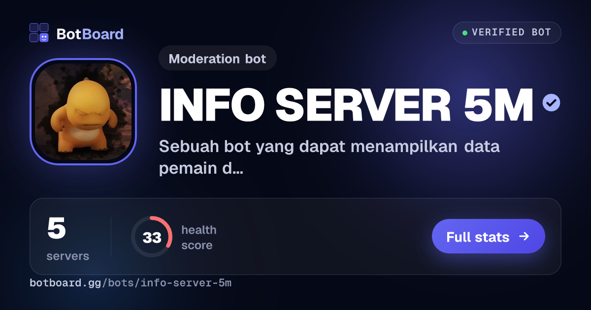 Share card for INFO SERVER 5M