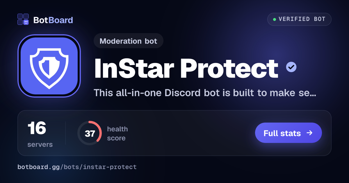 Share card for InStar Protect
