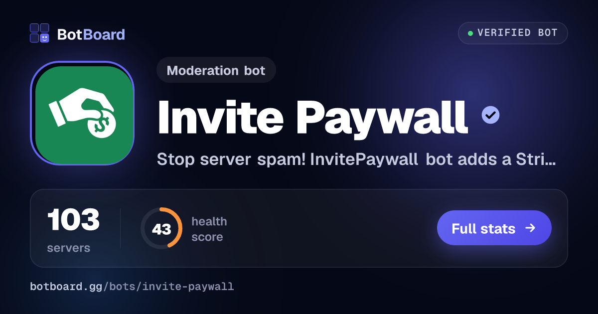 Share card for Invite Paywall