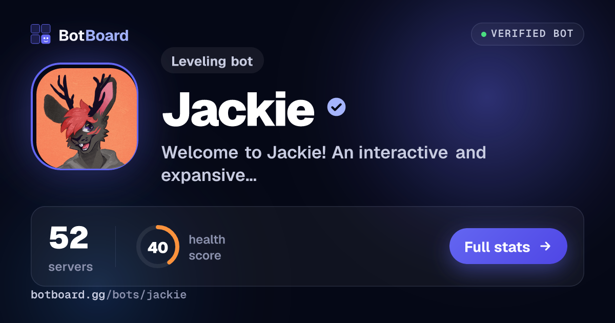 Share card for Jackie
