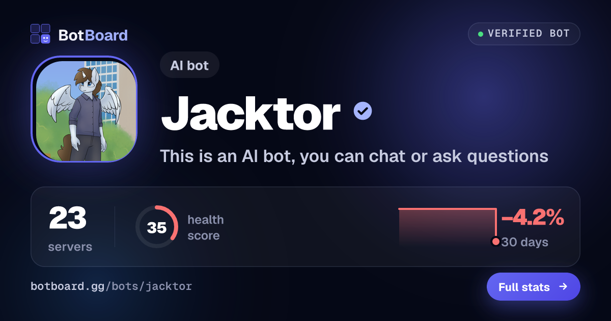 Share card for Jacktor