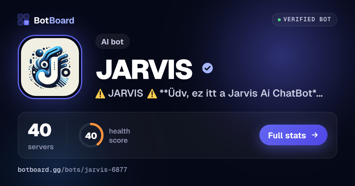 Share card for JARVIS