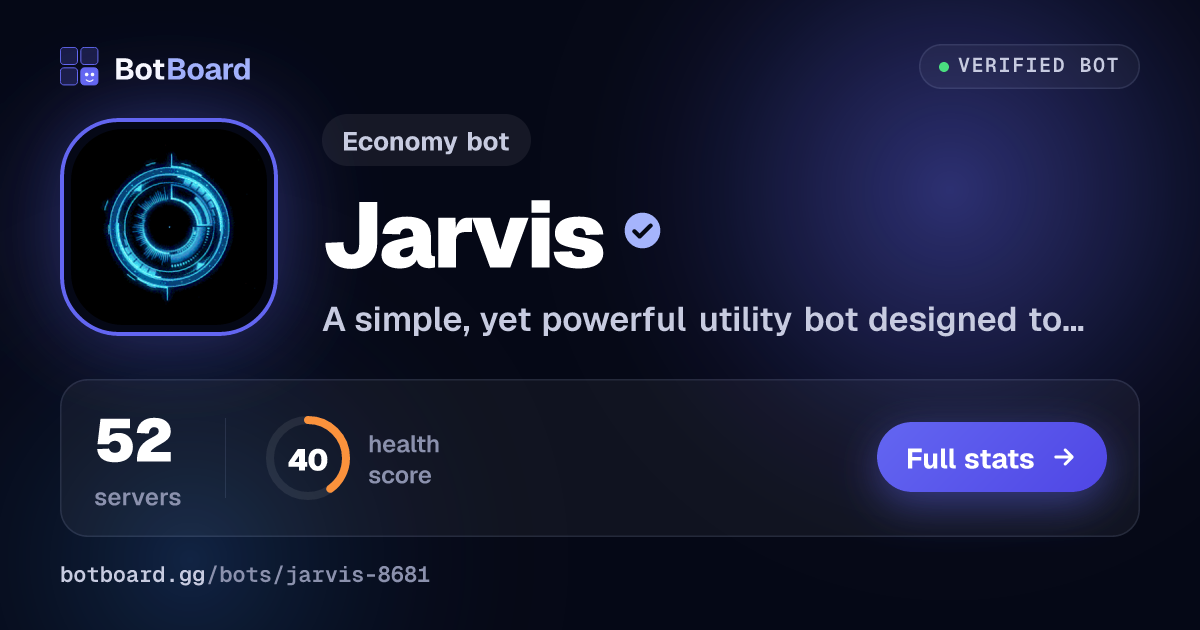 Share card for Jarvis