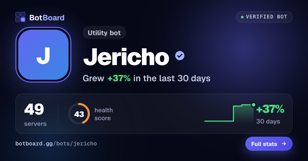 Share card for Jericho