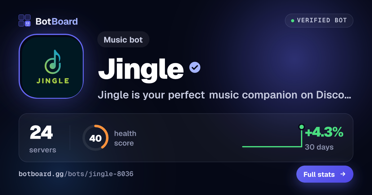 Share card for Jingle