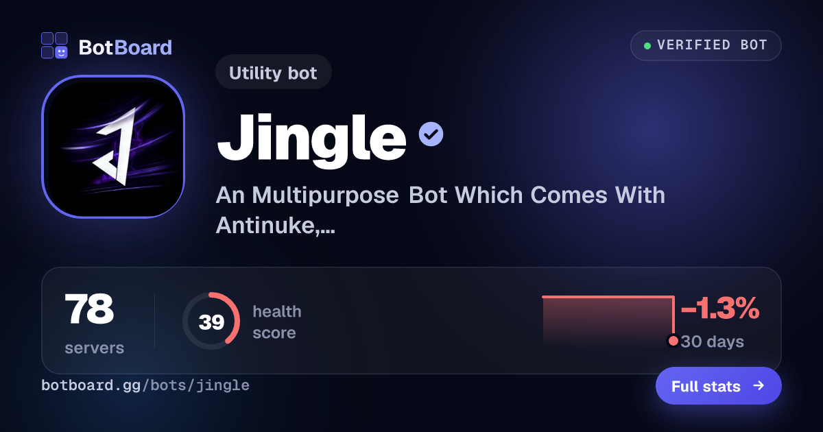 Share card for Jingle